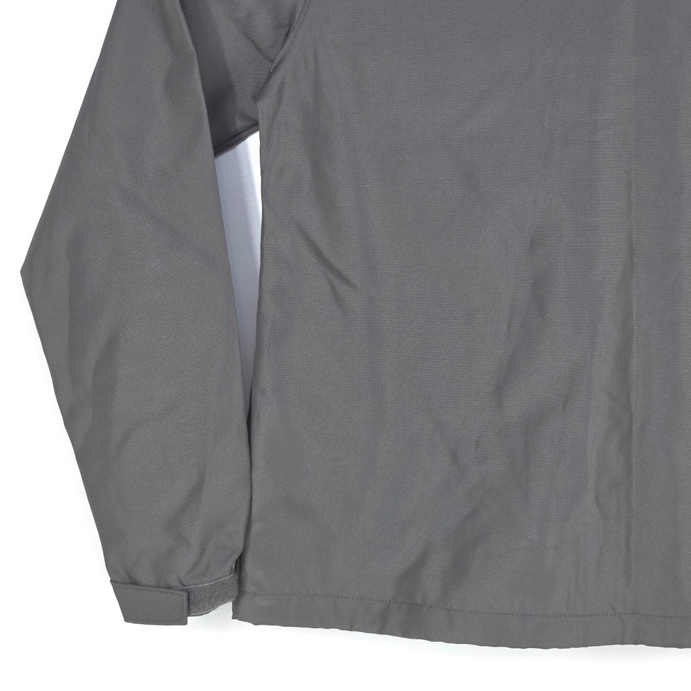 Huk Breaker Performance Windbreaker Jacket Gray Hooded Lightweight Shell Medium - Picture 16 of 16